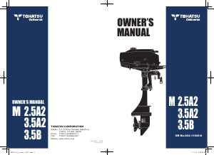 Manual Tohatsu M3.5A2 Outboard Motor