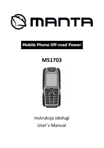 Handleiding Manta MS1703 Mobiele telefoon