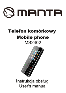 Handleiding Manta MS2402 Mobiele telefoon