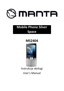 Handleiding Manta MS2404 Mobiele telefoon