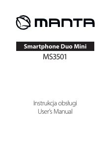 Handleiding Manta MS3501 Mobiele telefoon