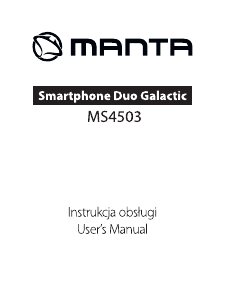 Handleiding Manta MS4503 Mobiele telefoon