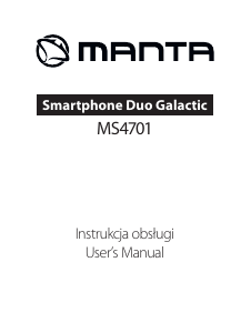 Handleiding Manta MS4701 Mobiele telefoon