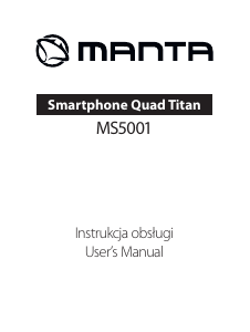 Handleiding Manta MS5001 Mobiele telefoon