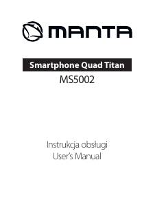 Handleiding Manta MS5002 Mobiele telefoon