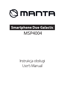 Handleiding Manta MSP4004 Mobiele telefoon