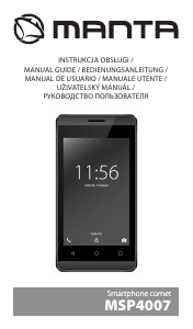 Manual de uso Manta MSP4007 Teléfono móvil