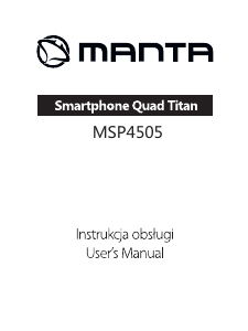 Handleiding Manta MSP4505 Mobiele telefoon