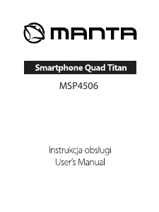 Handleiding Manta MSP4506 Mobiele telefoon