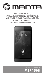 Manual de uso Manta MSP4508 Teléfono móvil