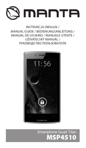 Manuál Manta MSP4510 Mobilní telefon