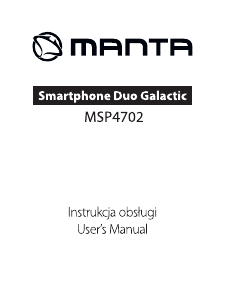 Handleiding Manta MSP4702 Mobiele telefoon