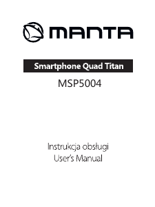 Handleiding Manta MSP5004 Mobiele telefoon