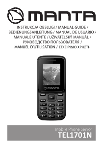 Manual de uso Manta TEL1701N Teléfono móvil