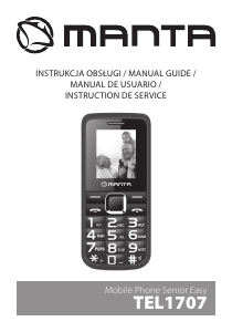 Manual de uso Manta TEL1707 Teléfono móvil