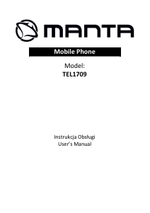 Handleiding Manta TEL1709 Mobiele telefoon