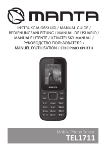 Руководство Manta TEL1711 Мобильный телефон