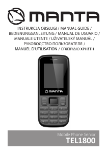 Manual de uso Manta TEL1800 Teléfono móvil