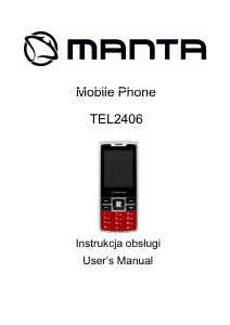 Handleiding Manta TEL2406 Mobiele telefoon