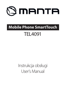 Instrukcja Manta TEL4091 Telefon komórkowy