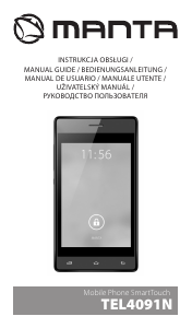 Manual de uso Manta TEL4091N Teléfono móvil