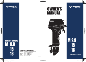 Handleiding Tohatsu M9.9D2 Buitenboordmotor