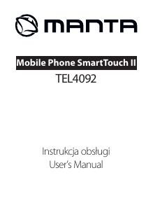 Handleiding Manta TEL4092 Mobiele telefoon