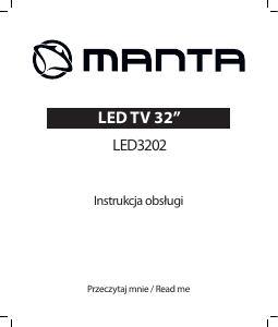 Instrukcja Manta LED3202 Telewizor LED