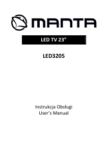 Manual Manta LED3205 LED Television