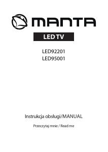 Manual Manta LED95001 LED Television