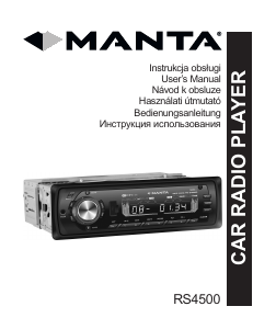 Instrukcja Manta RS4500 Radio samochodowe