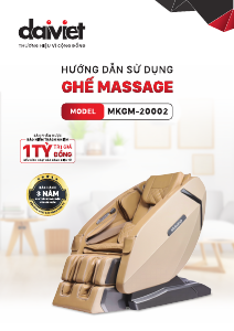 Hướng dẫn sử dụng Makano MKGM-20002 Thiết bị xoa bóp