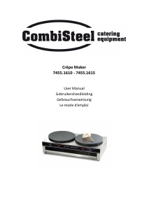 Handleiding CombiSteel 7455.1610 Crepemaker
