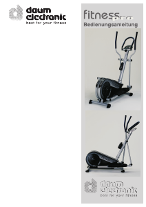 Bedienungsanleitung Daum Fitness Pro Crosstrainer