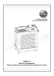 Manual Lloyd LWMS72LT Washing Machine