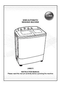 Handleiding Lloyd LWMS75 Wasmachine