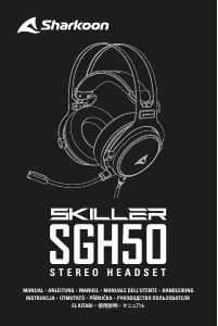 Manual de uso Sharkoon Skiller SGH50 Headset