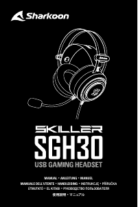 説明書 Sharkoon Skiller SGH30 ヘッドセット