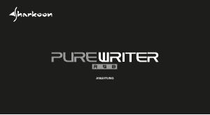 Bedienungsanleitung Sharkoon PureWriter RGB Tastatur