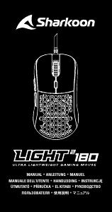 Kullanım kılavuzu Sharkoon Light² 180 Fare