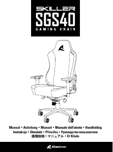 Mode d’emploi Sharkoon Skiller SGS40 Chaise de bureau