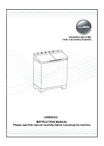 Manual Lloyd LWMS82G Washing Machine