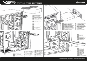 Manual de uso Sharkoon VS4-V Caja PC