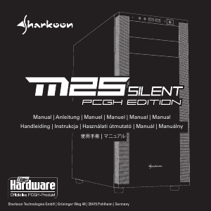 Manual de uso Sharkoon M25 Silent PCGH Caja PC