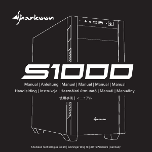 Manual Sharkoon S1000 Caixa de PC