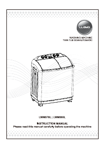 Manual Lloyd LWMS85L Washing Machine
