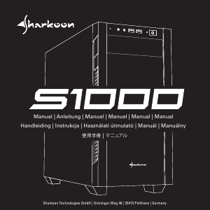 Manuál Sharkoon S1000 Window PC Skřín