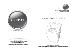 Manual Lloyd LWMT72H Washing Machine