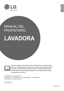 Manual de uso LG FH0B8TDA Lavadora