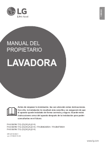 Manual de uso LG FH4B8QDA Lavadora